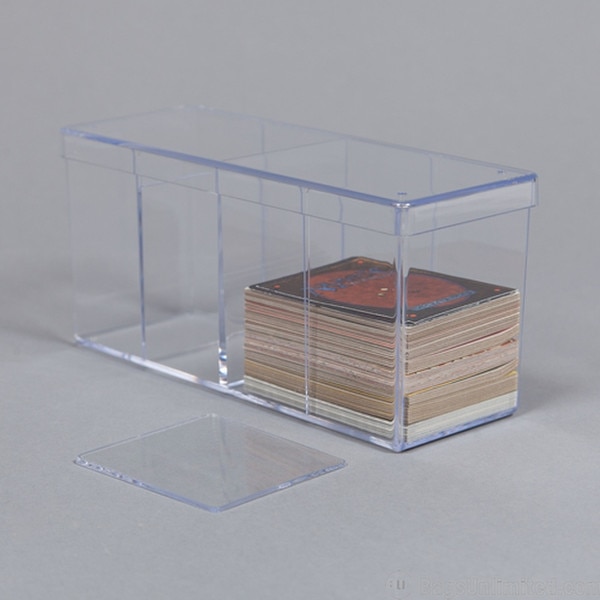 Polystyrene Trading Card Box - 4 Co